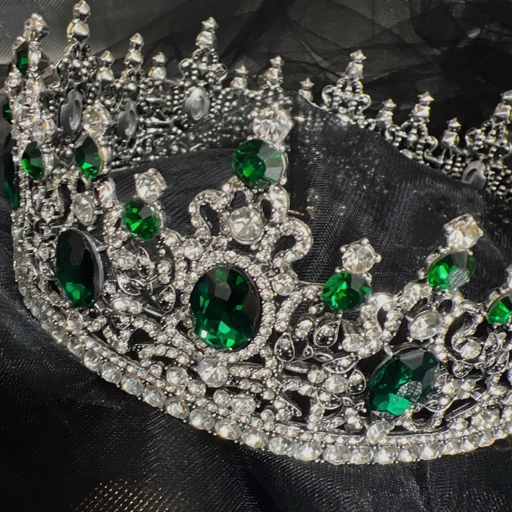 Vintage Crown for Unisex for Wedding Prom Party Masquerade Birthday Anniversary - Picture 3 of 3